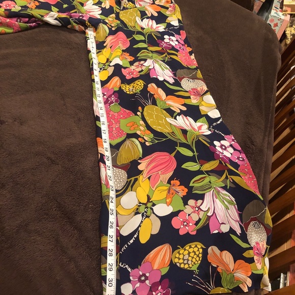 New w/o tags Trina Turk Silk Flare Pants size S - Picture 9 of 9